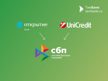 Банки «Открытие» и «ЮниКредит» подключатся к Системе быстрых платежей в ближайшее время